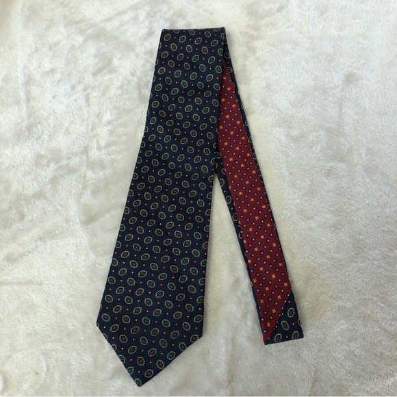 Tommy Hilfiger Other - TOMMY Hilfiger Silk Blue/Red/Yellow Tie